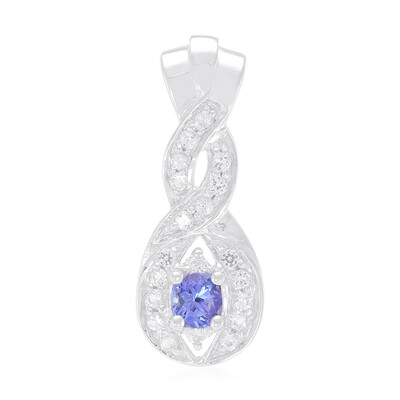 Pendentif en argent et Tanzanite