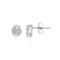 Boucles d'oreilles en argent et Zircon