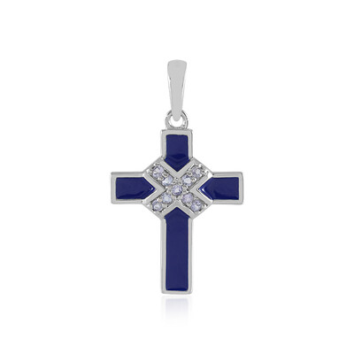 Pendentif en argent et Tanzanite