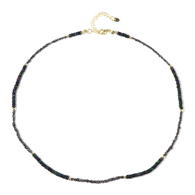 Collier en argent et Diamant noir