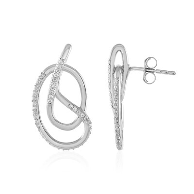 Boucles d'oreilles en argent et Zircon