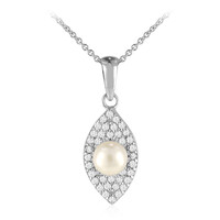 Collier en argent et Perle de culture d'eau douce