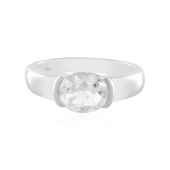 Bague en argent et Pétalite