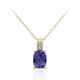 Collier en or et Tanzanite AAA (CIRARI)