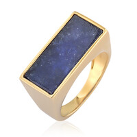 Bague en argent et Sodalite (de Melo)