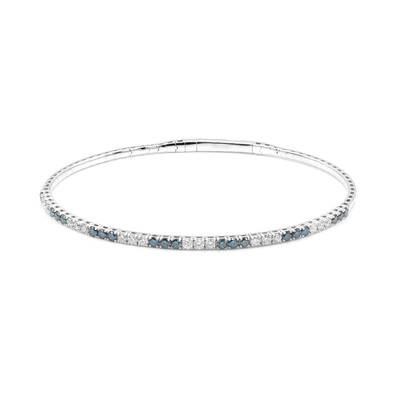 Bracelet en or et Diamant SI2 bleu (CIRARI)