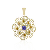 Pendentif en or et Tanzanite AAA (Ornaments by de Melo)