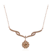 Collier en or et Diamant rose de France VS1 d'Argyle