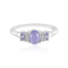 Bague en argent et Tanzanite