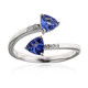 Bague en or et Tanzanite AAA