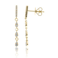 Boucles d'oreilles en or et Diamant I1 (H) (CIRARI)