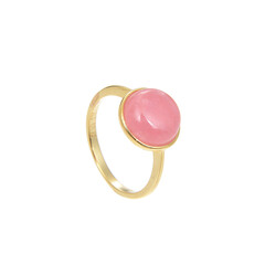 Bague en argent et Rhodochrosite