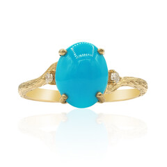 Bague en or et Turquoise Sleeping Beauty (Smithsonian)