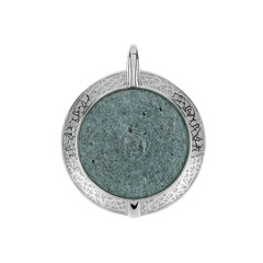 Pendentif en argent et Fuchsite