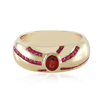 Bague en or et Rubis de Tanzanie (Adela Gold)