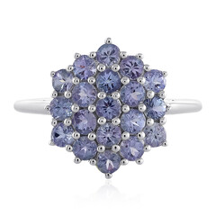 Bague en argent et Tanzanite