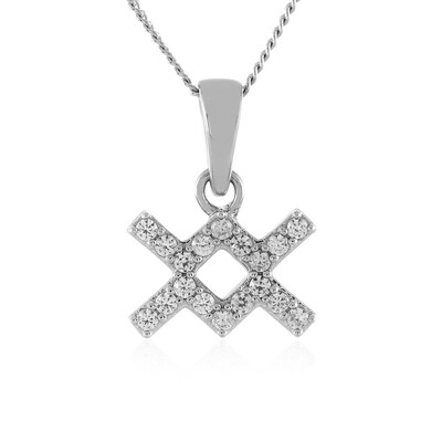 Collier en argent et Zircon