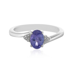 Bague en argent et Tanzanite