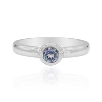 Bague en argent et Tanzanite non chauffée