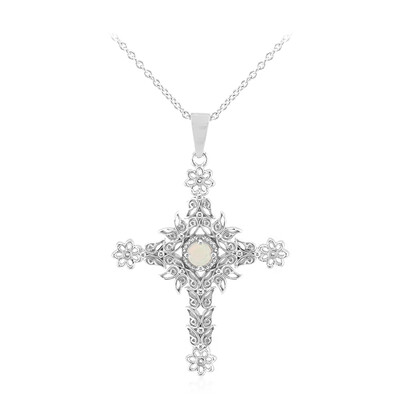 Collier en argent et Opale Welo