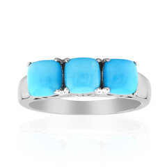 Bague en argent et Turquoise Sleeping Beauty