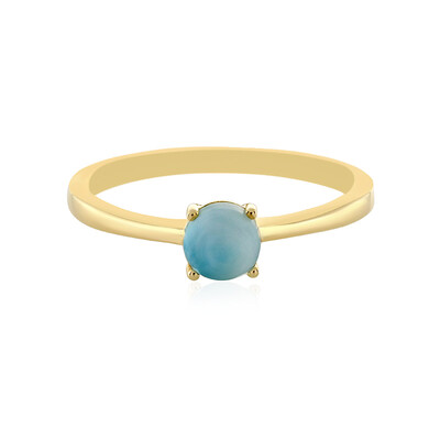 Bague en argent et Larimar