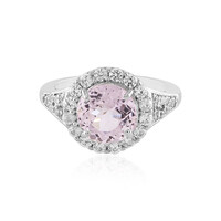 Bague en argent et Kunzite