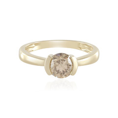 Bague en or et Diamant champagne I2