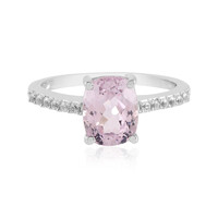 Bague en argent et Kunzite