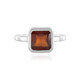 Bague en argent et Grenat Hessonite