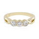 Bague en or et Saphir blanc (Adela Gold)