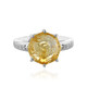 Bague en argent et Citrine