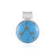 Pendentif en argent et Turquoise