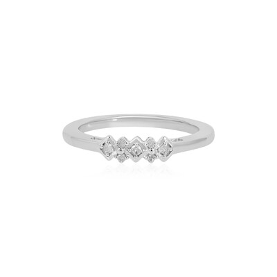 Bague en argent et Diamant I2 (I)