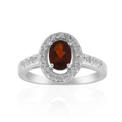 Bague en argent et Citrine Madère