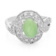 Bague en argent et Chrysoprase impériale