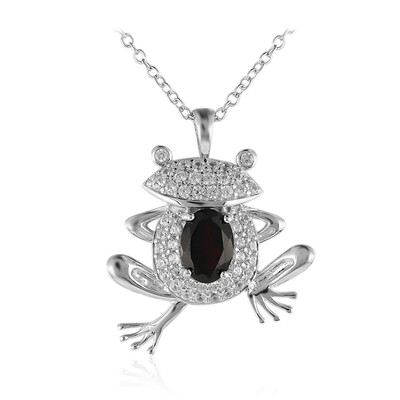 Collier en argent et Grenat