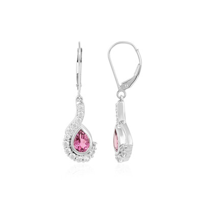 Boucles d'oreilles en or et Tourmaline rose (KM by Juwelo)