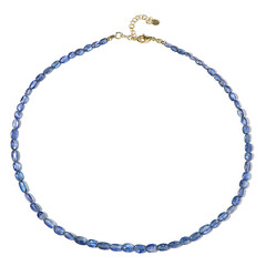 Collier en argent et Kyanite du Népal