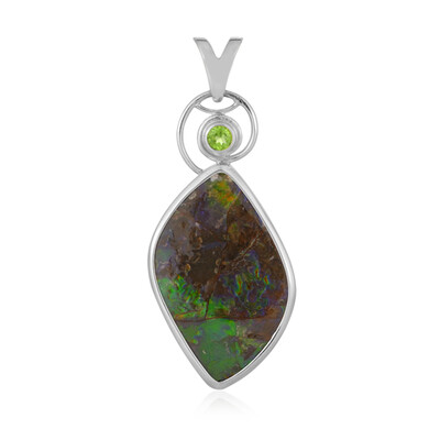 Pendentif en argent et Ammolite