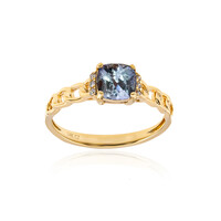 Bague en or et Tanzanite non chauffée (CIRARI)