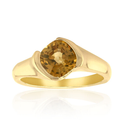 Bague en or et Zircon jaune de Kings Plains