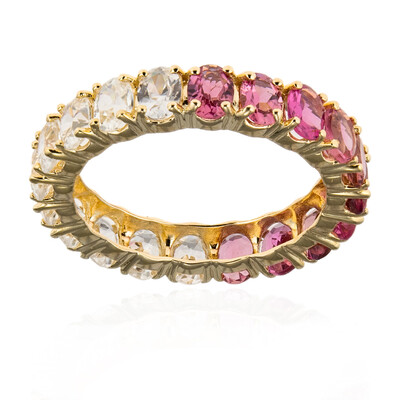 Bague en or et Tourmaline rose