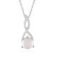 Collier en argent et Quartz rose