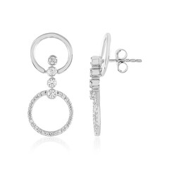 Boucles d'oreilles en argent et Zircon