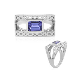 Bague en or et Tanzanite AAA (Ornaments by de Melo)