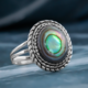 Bague en argent et Coquillage d'Abalone (Art of Nature)