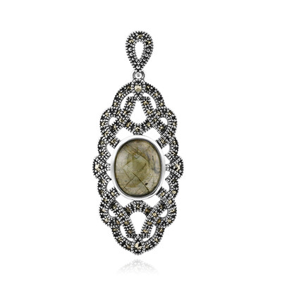 Pendentif en argent et Labradorite (Annette classic)