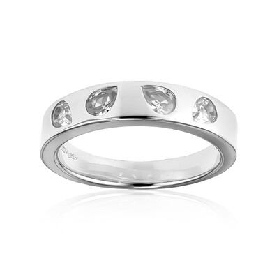 Bague en argent et Zircon