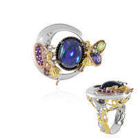 Bague en argent et Opale Mezezo (Gems en Vogue)